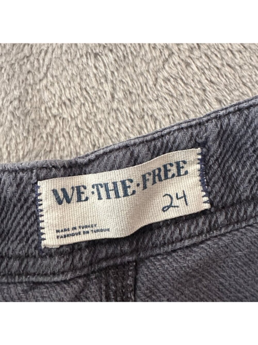 We The Free People Osaka Mid Rise Barrel Leg Pants 24 00 Gray Trousers - Picture 4 of 9